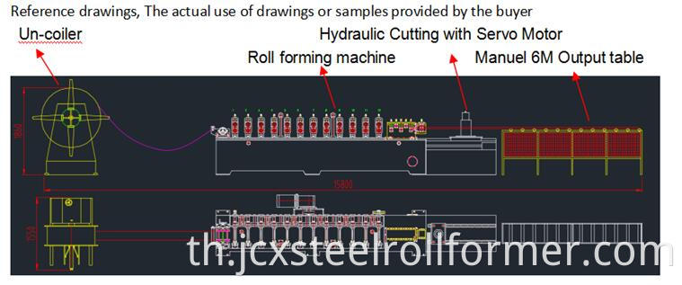 shutter door forming machine